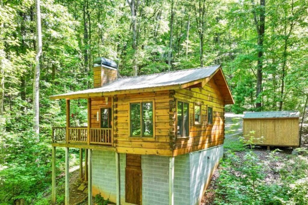 Open Studio Lodge At Little Rock Creek Cherry Log Exteriör bild