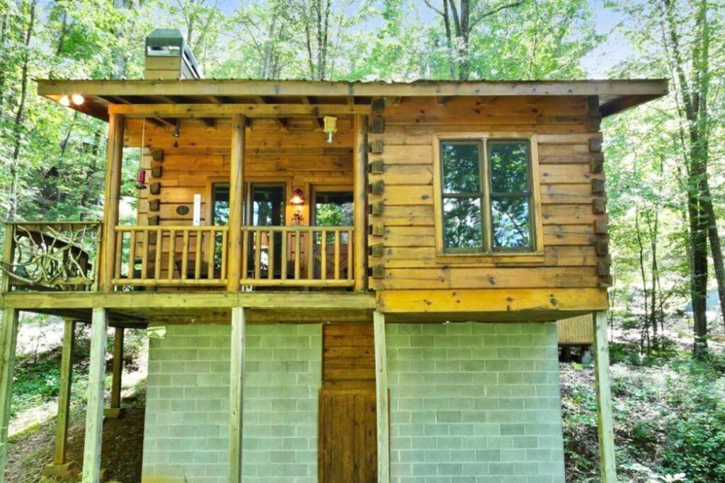 Open Studio Lodge At Little Rock Creek Cherry Log Exteriör bild