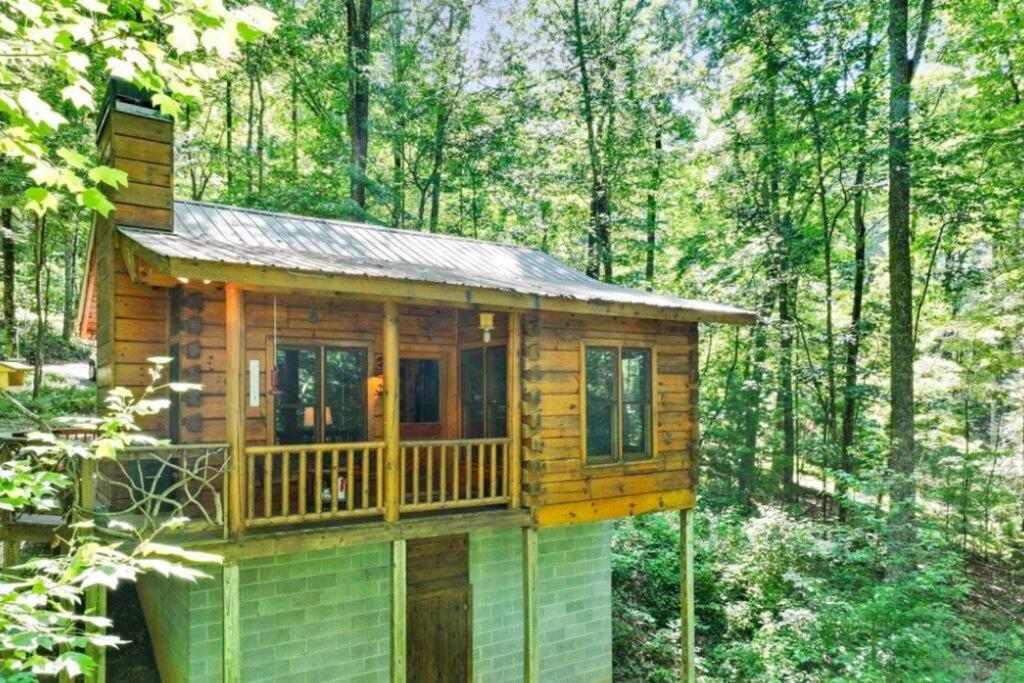 Open Studio Lodge At Little Rock Creek Cherry Log Exteriör bild